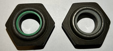 Pair Rear Axle Hub Nuts Fits