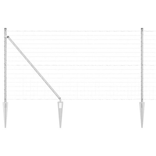 Euro fence with - with, base