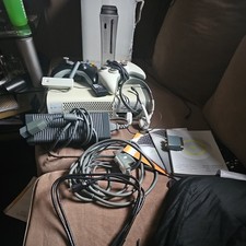 xbox 360/2 X controllers/headset/ADAPTER/CABLE/BOXED/BATTERY ex con.see dscrpt