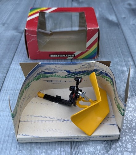 Britains farm snow plough - farm,