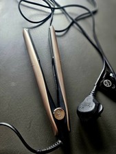 Ghd Gold Max Ltd Edition Hair Straightener inc green vanity case  in Warm Pewter