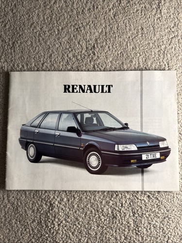 Renault range 1989 uk - range,