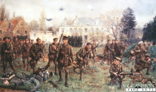 Ww1 military art print - military,