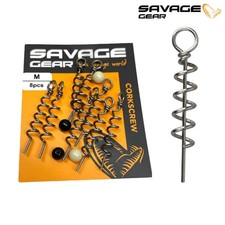 Savage Gear Corkscrews Rig Pike Perch Zander Bass Predator Sea Lure Fishing