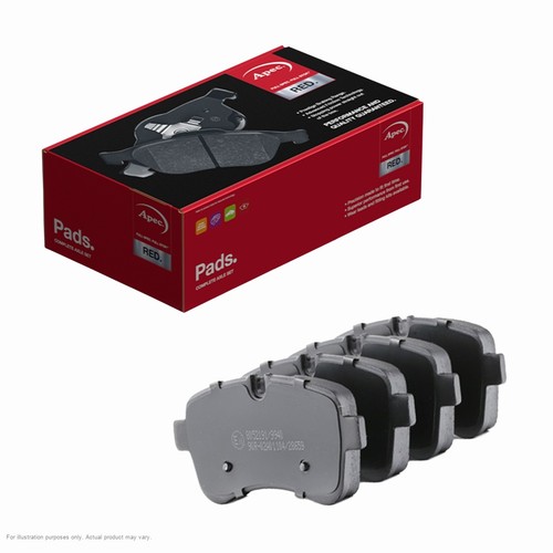 Apec rear brake pad set - pad, for