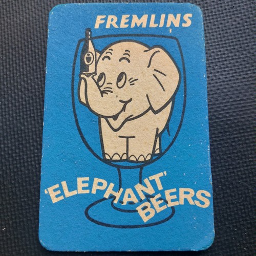 Fremlins beer mat cat no - beer, uk