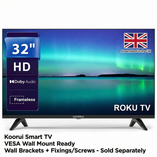 Koorui roku smart - hd, tv