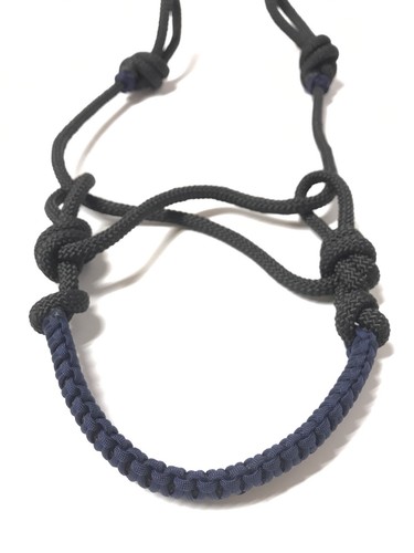 Indian bosal attachment - bosal, navy