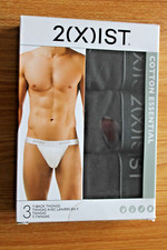 2(X)IST Pack of 3 Black Cotton