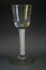 18TH CENTURY GLASS WITH DOUBLE