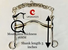 Weymouth Fixed Cheek Bit GS &