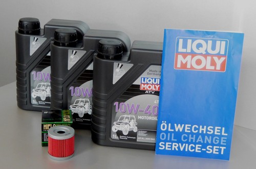 Oil change set for quad - set,