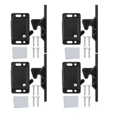 Cabinet Door Locks 4 Set ABS