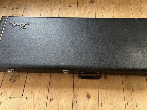 Vintage fender tail logo case - vintage,