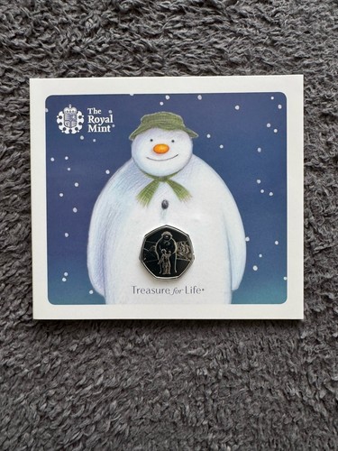 2019 snowman 50p pack - snowman,