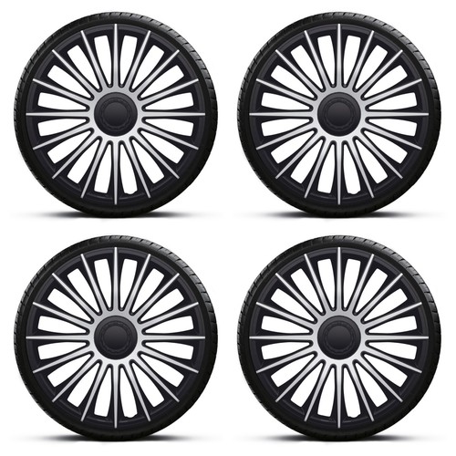Wheel trims black - black, silver