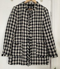 Zara Black/Cream Dogtooth