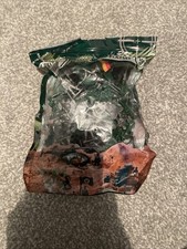 Bag of 100 Green & Silver