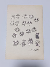 Tim Burton Drawing on paper