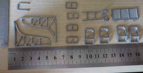 Gauge 7mm scale white - o,
