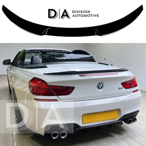 Rear boot spoiler gloss - gloss, black