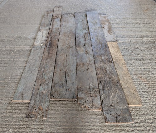 Reclaimed old rustic - old,