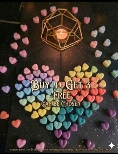 Soy wax mini - mini, heart