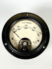 Vintage AC Voltmeter Gauge