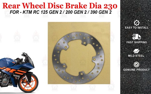 Rear wheel disc - brake, 230