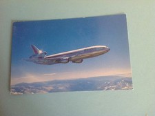Vintage Postcard Wardair Canada 1975 McDonnell Douglas DC10 - 30 Airplane