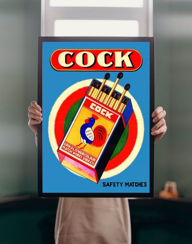 Cock safety matches - cock, 1950s