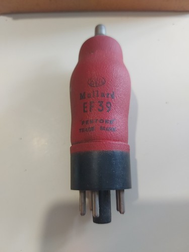 Vintage mullard ef39 - mullard, radio