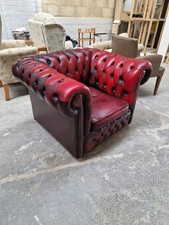 Chair - Oxblood Leather