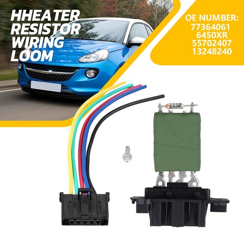 Heater resistor wiring loom - wiring,
