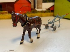 KAYRON FARM.BRITAINS.1:32.VINTAGE.METAL.HORSE DRAWN.PLOUGH.PLOW. HOE.CULTIVATOR
