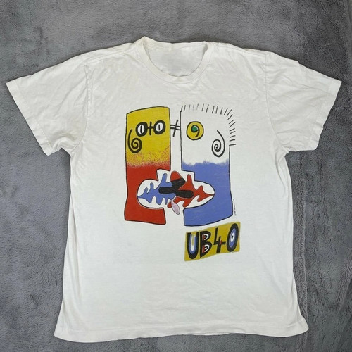 Vintage ub40 band cotton shirt - vintage,