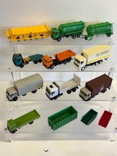 Herpa & Kibri HO 1:87 HGV Lorries, Trucks & Skips Lot x13