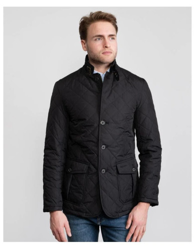 Black barbour lutz men - black, men's