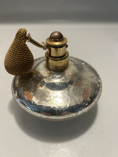 Vintage silver mercury crackle - silver,