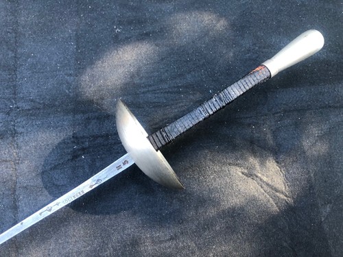 Vintage fencing sword made - , in