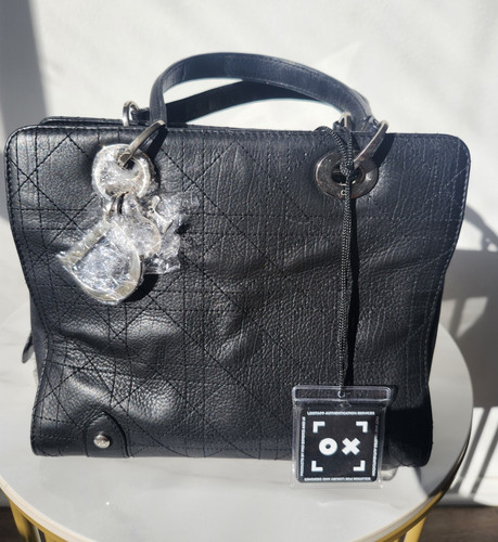 Christian dior black - christian, quilted