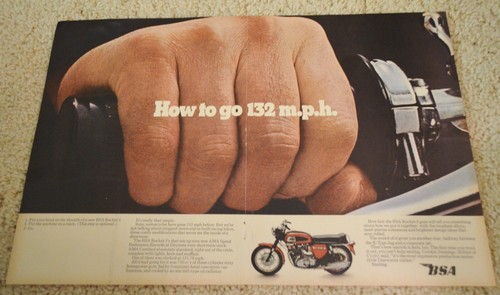 1970 bsa rocket 750 foldout - 1970,