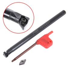Lathe Boring Bar Turning Tool Holder S08K SDUCR07 8mm+ DCMT0702 Carbide Insert