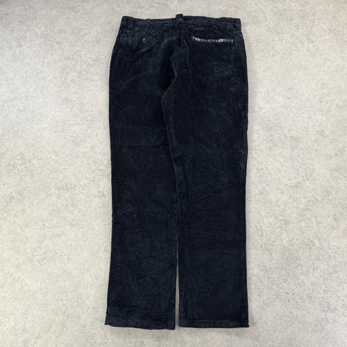 Navy corduroy trousers