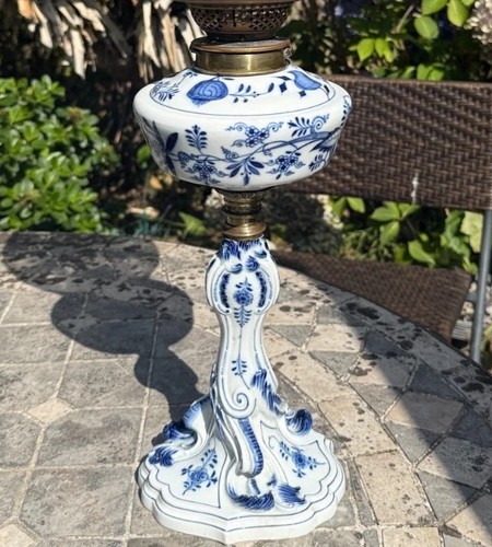 Antique meissen blue white - antique,