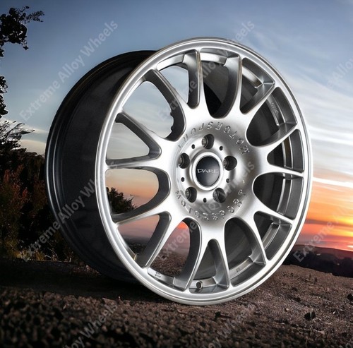 Silver alloy wheels - 18",