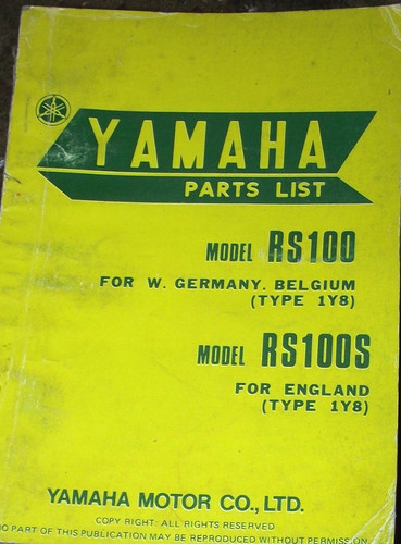 Yamaha rs100 type - rs100,