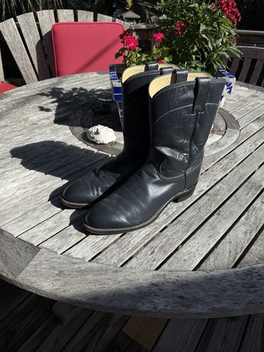 Justin ropers men leather - ropers, men’s