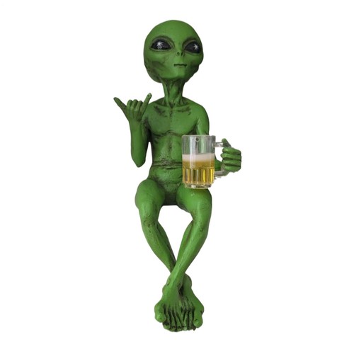 Alien figurine beer - alien,