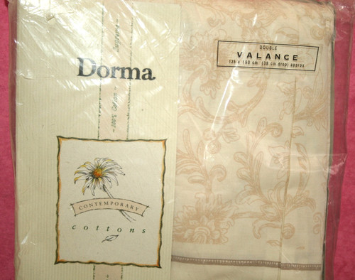 Dorma double valance 1980s - valance,,